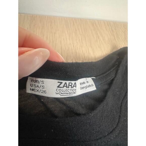 Zara Collection Black Shirt - Size S - MINT - Picture 4 of 4